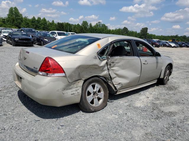 2G1WT57K691161419 - 2009 CHEVROLET IMPALA 1LT GOLD photo 3