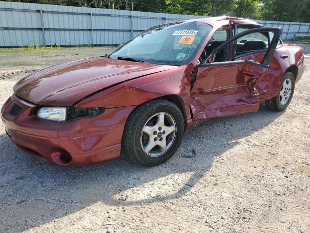 1G2WK52J01F129124 - 2001 PONTIAC GRAND PRIX SE 勃艮第红 照片 1