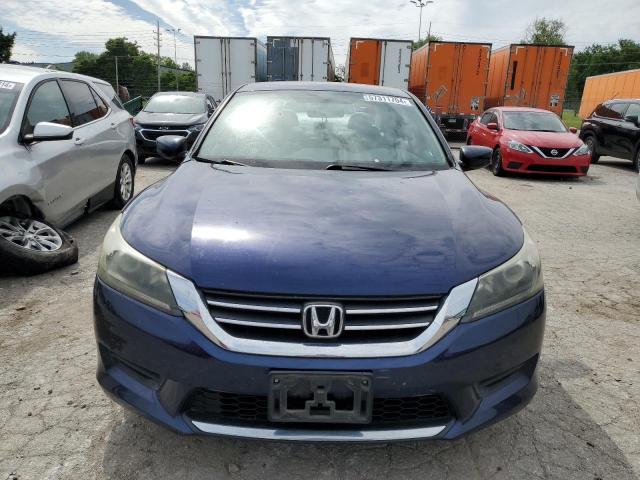 1HGCR2F32EA215043 - 2014 HONDA ACCORD LX BLUE photo 5