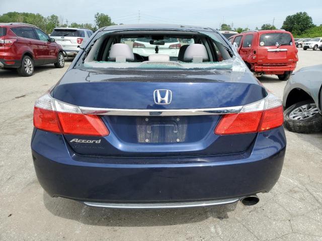 1HGCR2F32EA215043 - 2014 HONDA ACCORD LX BLUE photo 6