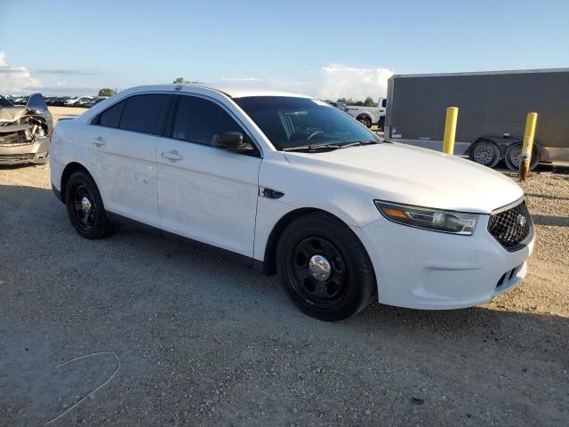 1FAHP2MK5EG185477 - 2014 FORD TAURUS POLICE INTERCEPTOR WHITE photo 4