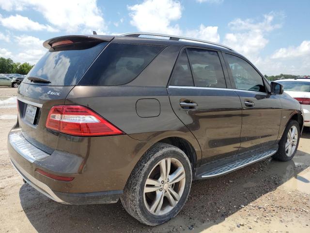 4JGDA5HB0CA011723 - 2012 MERCEDES-BENZ ML 350 4MATIC BROWN photo 3