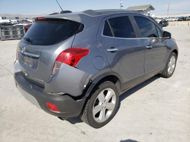 KL4CJBSB3FB128423 - 2015 BUICK ENCORE CONVENIENCE 银色 照片 4