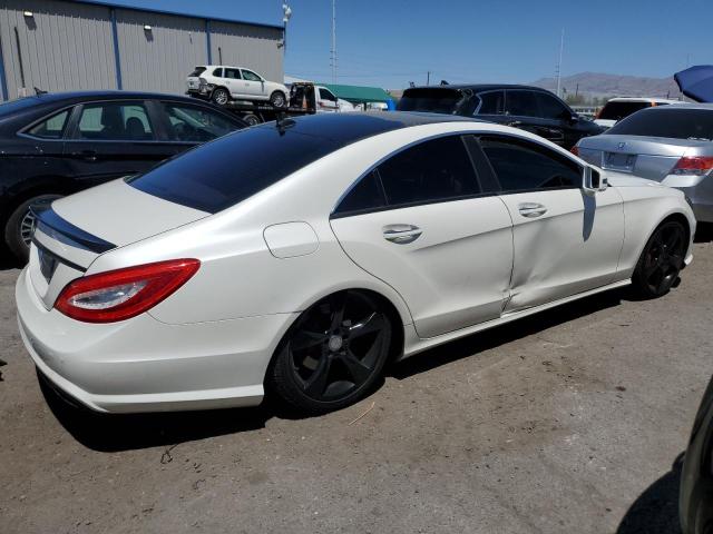 WDDLJ7DB9EA098998 - 2014 MERCEDES-BENZ CLS 550 WHITE photo 3