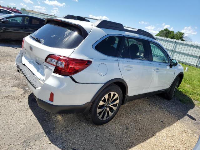 4S4BSBLC3G3332636 - 2016 SUBARU OUTBACK 2.5I LIMITED WHITE photo 3