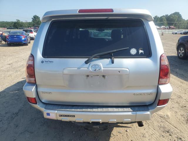 JTEBT17R548010164 - 2004 TOYOTA 4RUNNER LIMITED SILVER photo 6