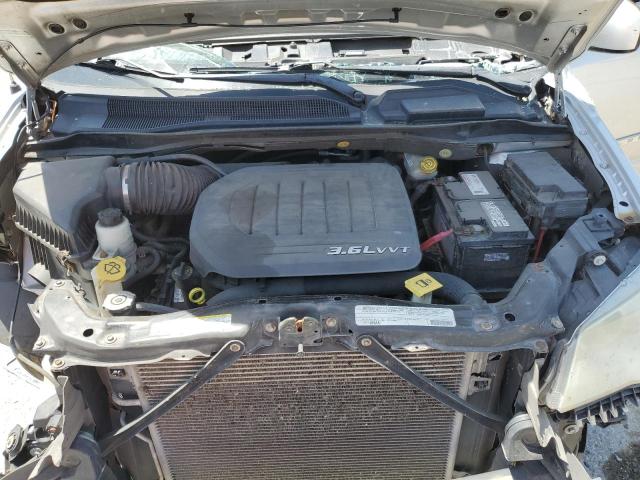 2C4RC1BG7CR137607 - 2012 CHRYSLER TOWN & COU TOURING SILVER photo 12