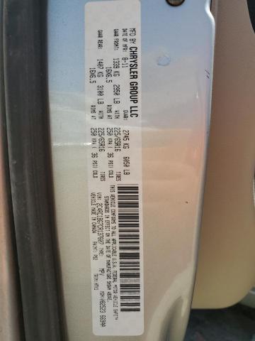 2C4RC1BG7CR137607 - 2012 CHRYSLER TOWN & COU TOURING SILVER photo 14