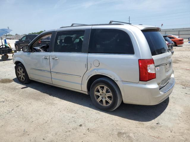 2C4RC1BG7CR137607 - 2012 CHRYSLER TOWN & COU TOURING SILVER photo 2