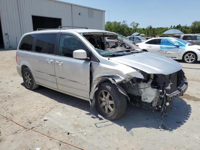 2C4RC1BG7CR137607 - 2012 CHRYSLER TOWN & COU TOURING SILVER photo 4