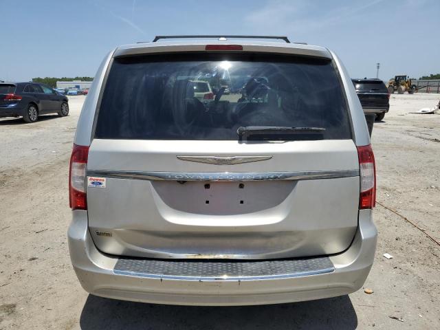 2C4RC1BG7CR137607 - 2012 CHRYSLER TOWN & COU TOURING SILVER photo 6