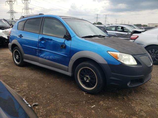 5Y2SL658X7Z424387 - 2007 PONTIAC VIBE BLUE photo 4