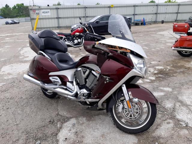 5VPSD36D093000246 - 2009 VICTORY MOTORCYCLES VISION TOURING BURGUNDY photo 1