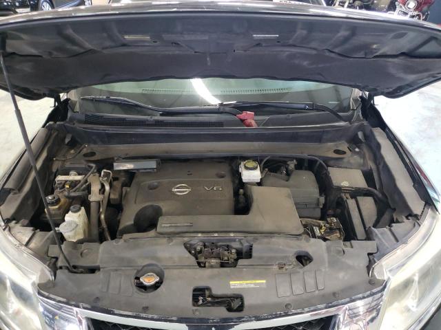 5N1AR2MM6EC694312 - 2014 NISSAN PATHFINDER S BLACK photo 12