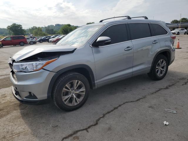 5TDKKRFH7FS101000 - 2015 TOYOTA HIGHLANDER XLE Gümüş foto 1