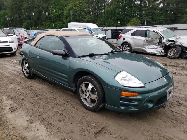 4A3AE45G34E059763 - 2004 MITSUBISHI ECLIPSE SPYDER GS GREEN photo 4