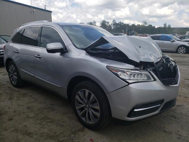 5FRYD4H47FB029445 - 2015 ACURA MDX TECHNOLOGY SILVER photo 4