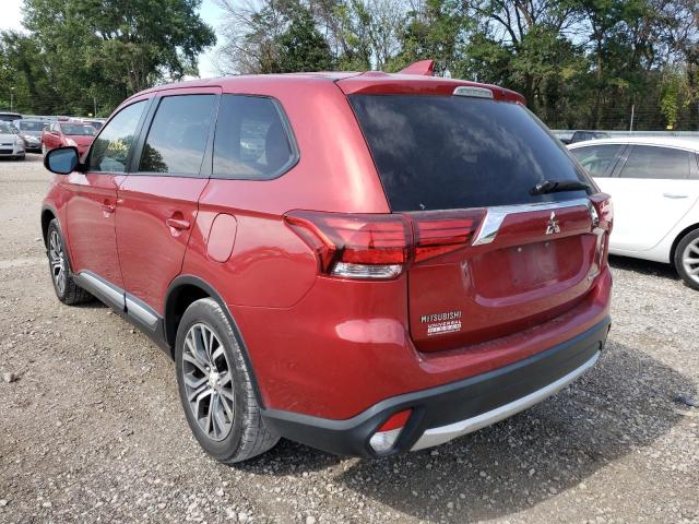 JA4AD2A35JZ055516 - 2018 MITSUBISHI OUTLANDER ES ბურგუნდია ფოტო 3