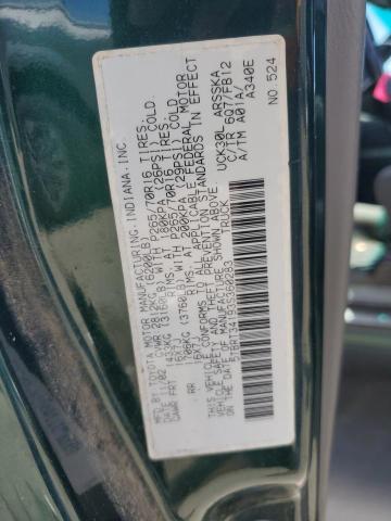 5TBRT34193S360283 - 2003 TOYOTA TUNDRA ACCESS CAB SR5 GREEN photo 13