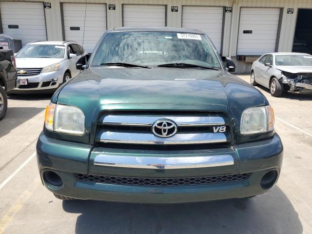 5TBRT34193S360283 - 2003 TOYOTA TUNDRA ACCESS CAB SR5 GREEN photo 5