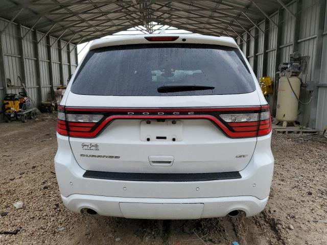 1C4RDHDG4KC647343 - 2019 DODGE DURANGO GT WHITE photo 6