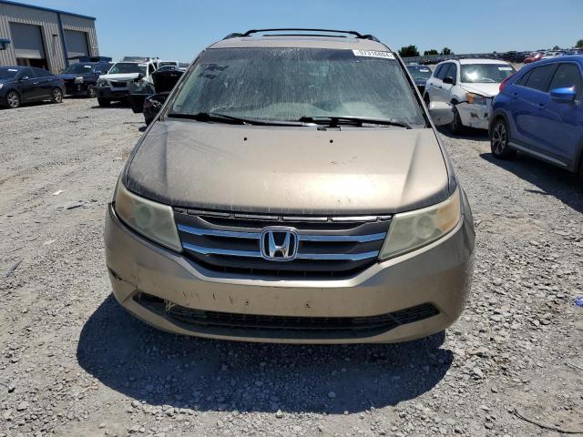 5FNRL5H64CB057294 - 2012 HONDA ODYSSEY EXL BROWN photo 5