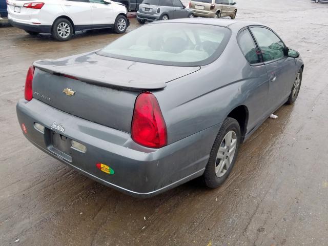 2G1WJ15K469183210 - 2006 CHEVROLET MONTE CARLO LS  照片 4