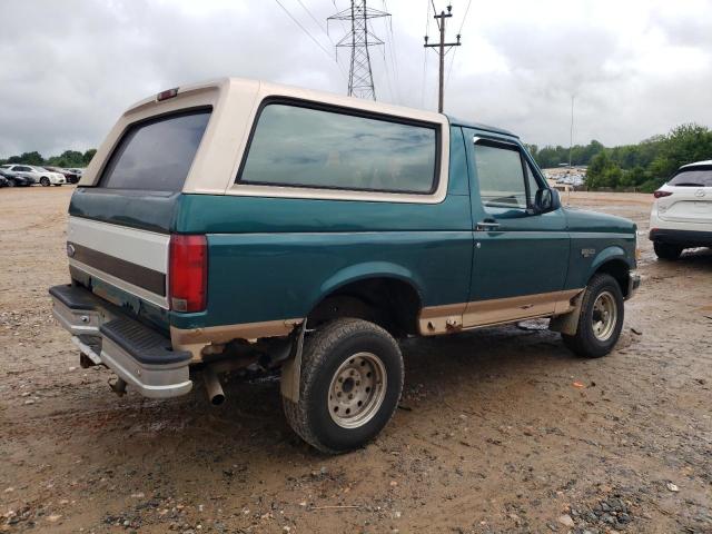 1FMEU15H8TLA18324 - 1996 FORD BRONCO U100 GREEN photo 3