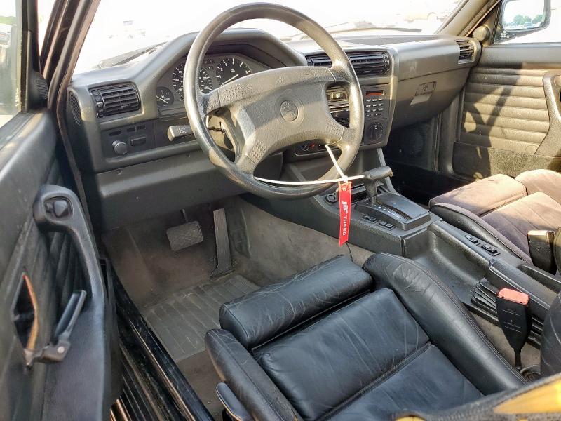 WBABB2316MEC25177 - 1991 BMW 325 IC AUTOMATIC BLACK photo 8