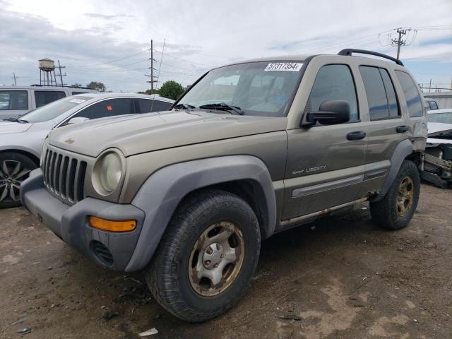 2003 JEEP LIBERTY SPORT, 