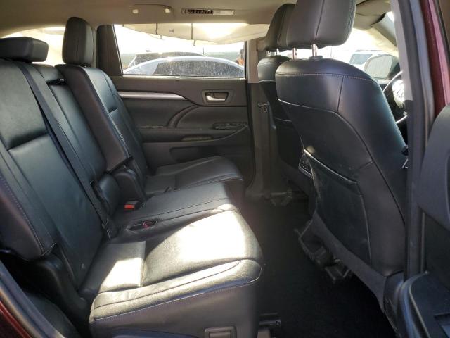 5TDJKRFH9ES066230 - 2014 TOYOTA HIGHLANDER XLE BURGUNDY photo 11