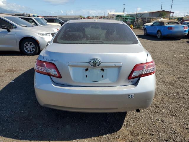 4T1BF3EK9AU023737 - 2010 TOYOTA CAMRY BASE SILVER photo 6