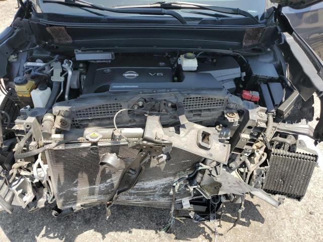 5N1AR2MM2EC629683 - 2014 NISSAN PATHFINDER S GRAY photo 11