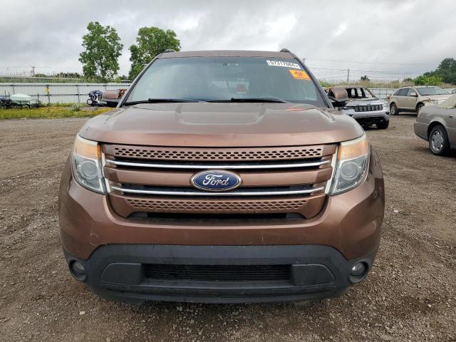 1FMHK8F89CGA63890 - 2012 FORD EXPLORER LIMITED BROWN photo 5