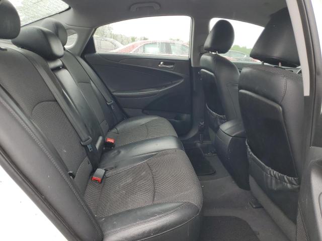 5NPEC4AC6DH515400 - 2013 HYUNDAI SONATA SE WHITE photo 10