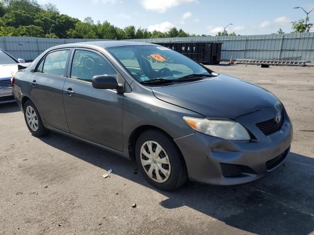 1NXBU4EE8AZ280717 - 2010 TOYOTA COROLLA BASE GRAY photo 4