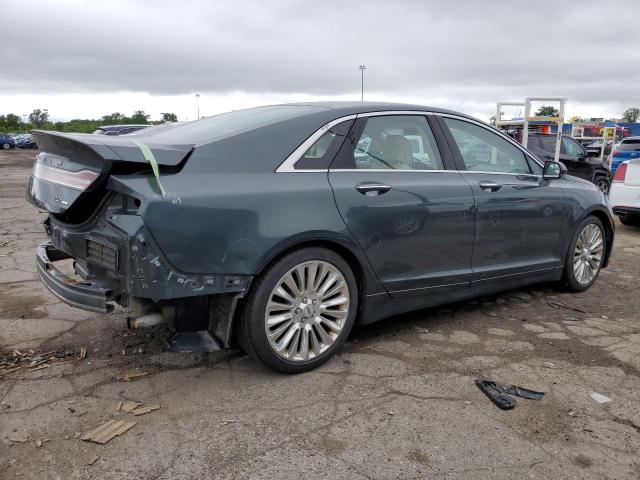 3LN6L2G97FR602836 - 2015 LINCOLN MKZ CHARCOAL photo 3