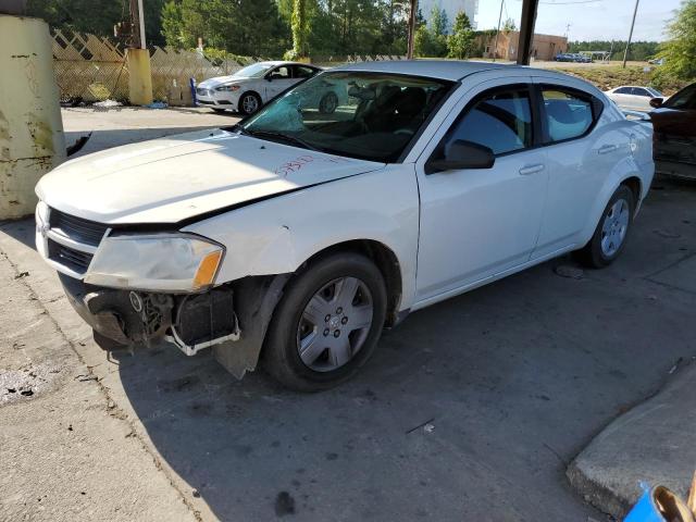 1B3CC4FB2AN113412 - 2010 DODGE AVENGER SXT WHITE photo 1