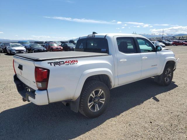 3TMCZ5AN6KM199596 - 2019 TOYOTA TACOMA DOUBLE CAB Blanc photo 3