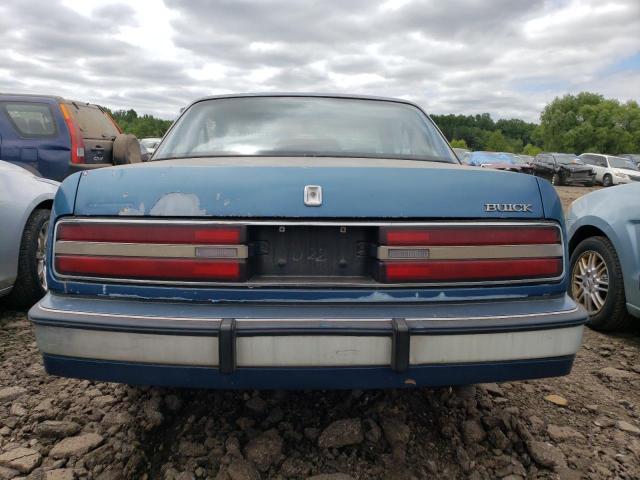 2G4WD14W2J1455453 - 1988 BUICK REGAL LIMITED BLUE photo 6