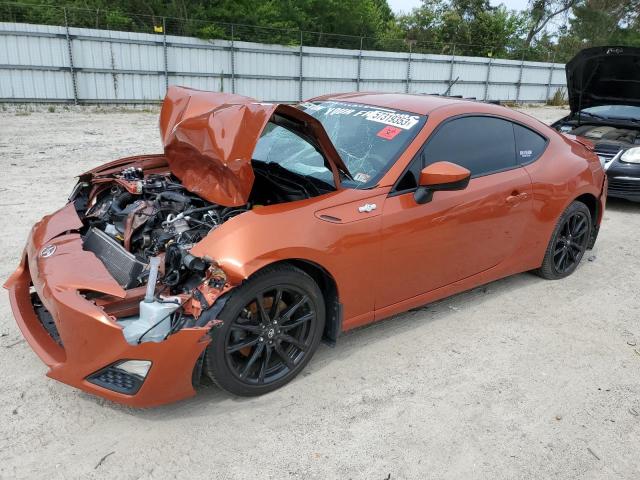 JF1ZNAA10D1720653 - 2013 TOYOTA SCION FR-S 橙色 照片 1