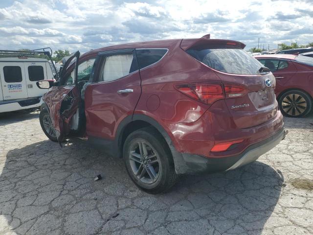 5XYZTDLB7HG420086 - 2017 HYUNDAI SANTA FE S BURGUNDY photo 2