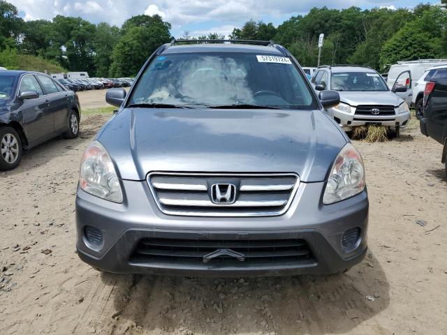 JHLRD78956C009259 - 2006 HONDA CR-V SE GRAY photo 5