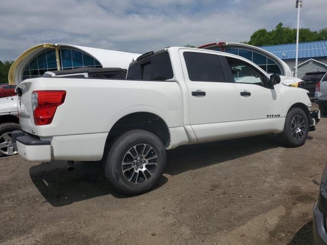 1N6AA1EE2PN111512 - 2023 NISSAN TITAN S WHITE photo 3