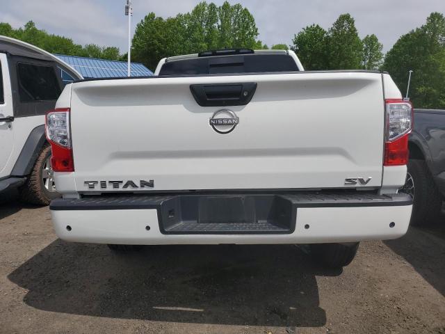 1N6AA1EE2PN111512 - 2023 NISSAN TITAN S WHITE photo 6