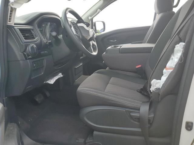 1N6AA1EE2PN111512 - 2023 NISSAN TITAN S WHITE photo 7