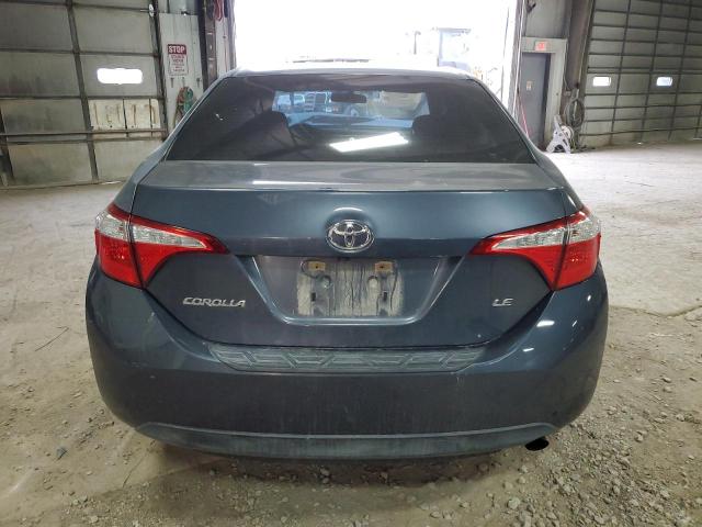 5YFBURHE3EP124777 - 2014 TOYOTA COROLLA L GRAY photo 6