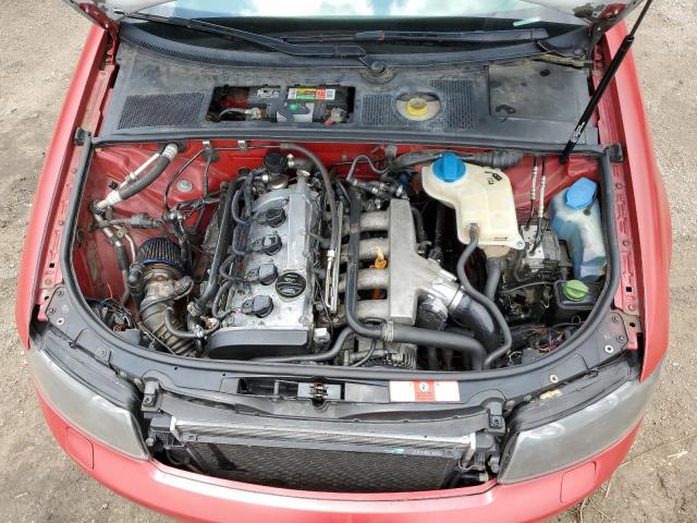 WAULC68E53A385719 - 2003 AUDI A4 1.8T QUATTRO RED photo 11