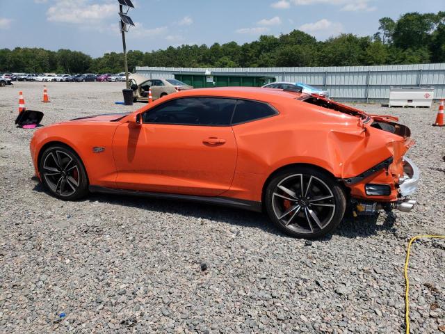 1G1FH1R74J0186502 - 2018 CHEVROLET CAMARO SS ORANGE photo 2