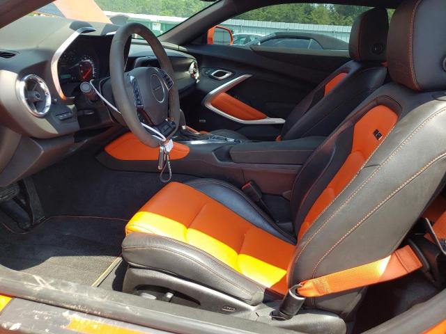 1G1FH1R74J0186502 - 2018 CHEVROLET CAMARO SS ORANGE photo 7